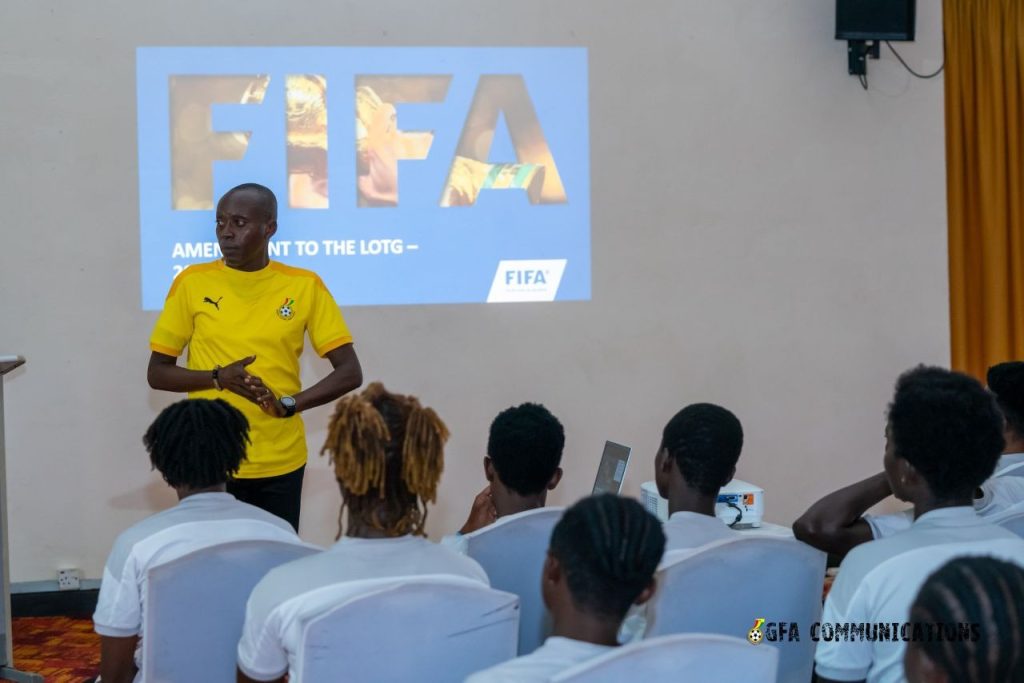 Refereeing lessons for Black Princesses before World Cup