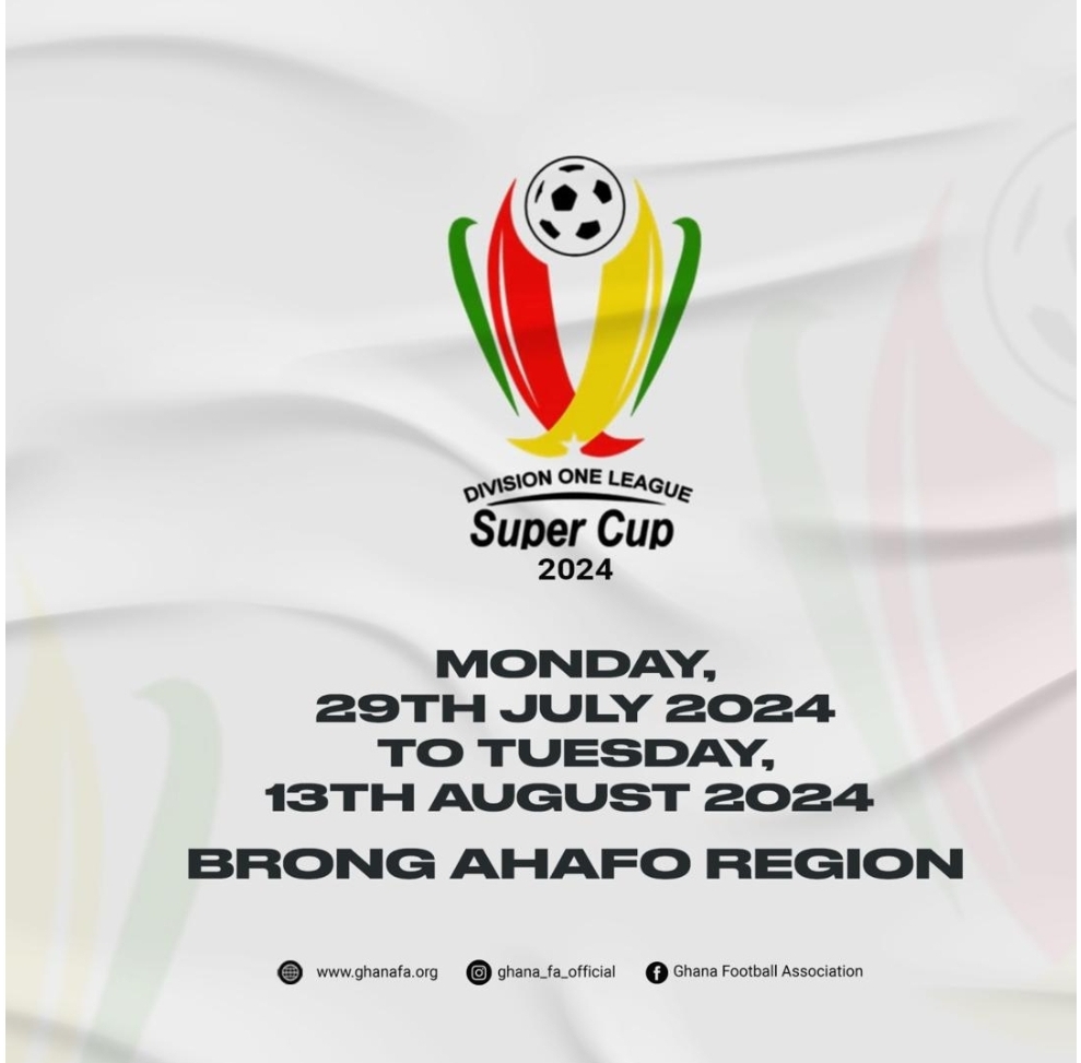 Division One League Super Cup commences on July 29th, 2024