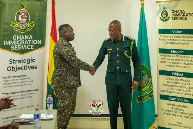 Ghana Immigration Chief Honors Promise, Promotes Armwrestler Edward Asamoah