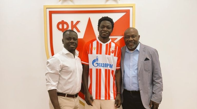 Red Star Belgrade signs Ghanaian Ebenezer Annan