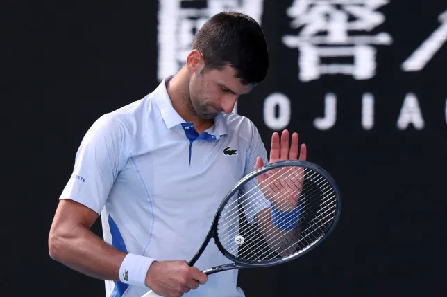 ‘Shocked’ Novak Djokovic reacts to losing at the Australian Open for the first time in six years