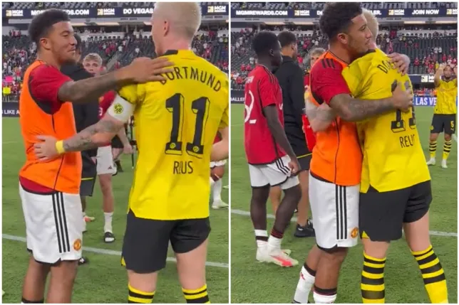 Jadon Sancho reveals Marco Reus told him to rejoin Borussia Dortmund after Manchester United pre-season match