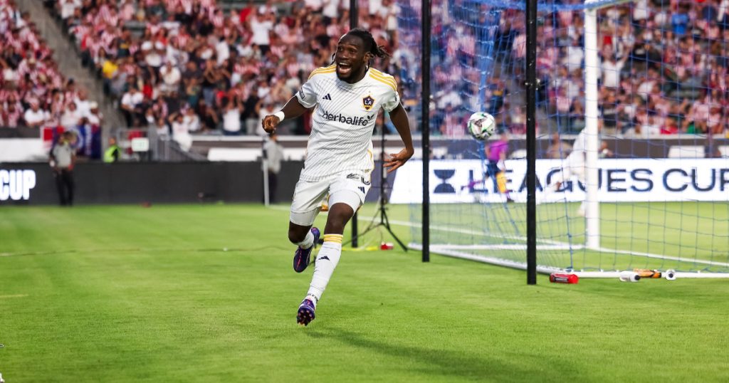 Ghana winger Joseph Painstil scores as LA Galaxy beat Guadalajara to progress in Leagues’ Cup