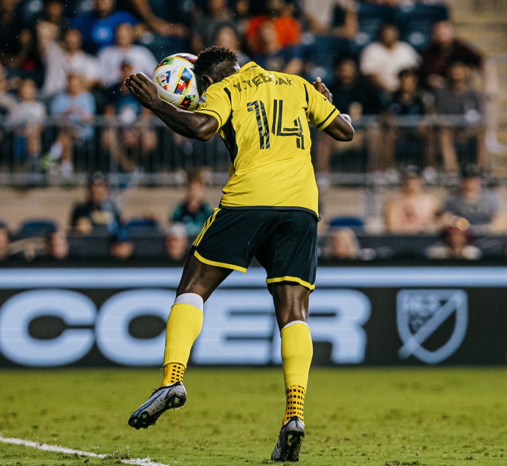 MLS: Yaw Yeboah heads Colombus Crew to victory at Philadelphia Union