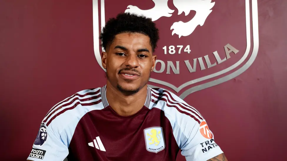 Villa signs Rashford on Loan deal