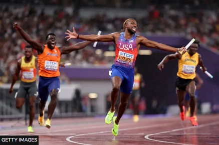 Ghana finishes 4th in World Athletics 4×100 relay