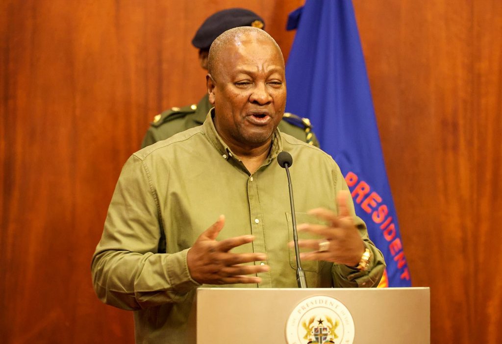 President Mahama announces Premier League backing for 2025/26 season