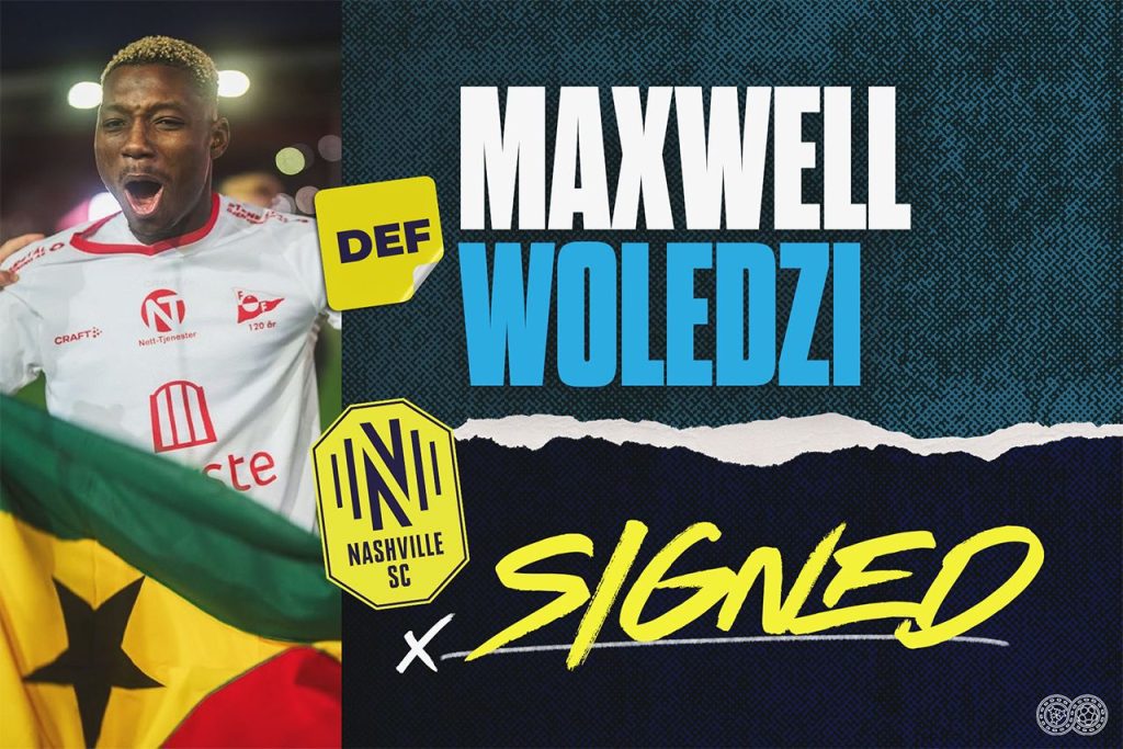 Nashville SC president calls Maxwell Woledzi a ‘tremendous leader’