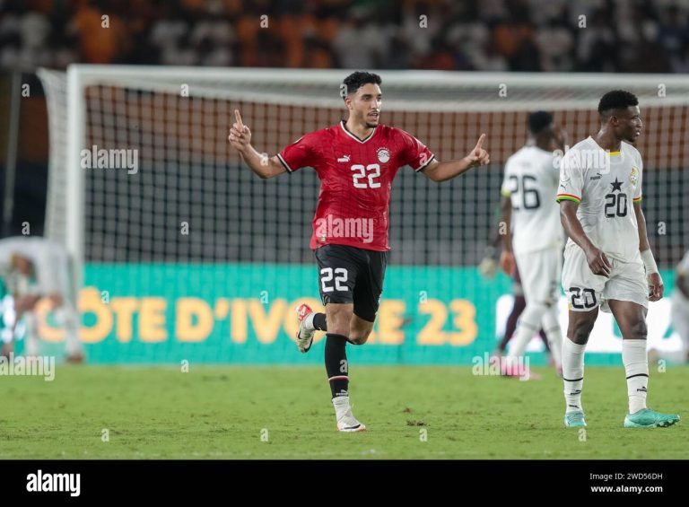 abidjan-nigeria-18-jan-2024-egypt-vs-ghana-african-cup-of-nations-afcon-2023-omar-khaled-mohamed-marmoush-victor-modo-2WD56DH