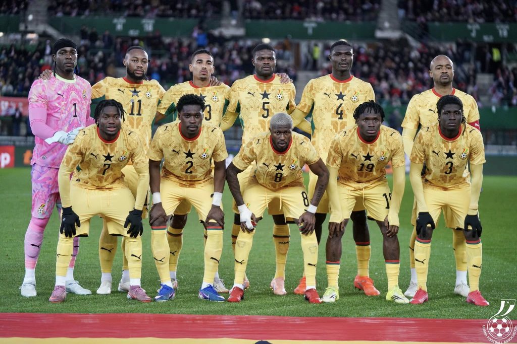 Ghana’s Weaknesses Exposed in 5-1 Loss to Austria