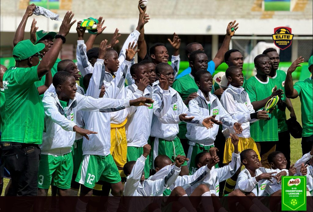 Nkawkaw Salvation Army Primary clinch 2016 Milo U‑13 Championship