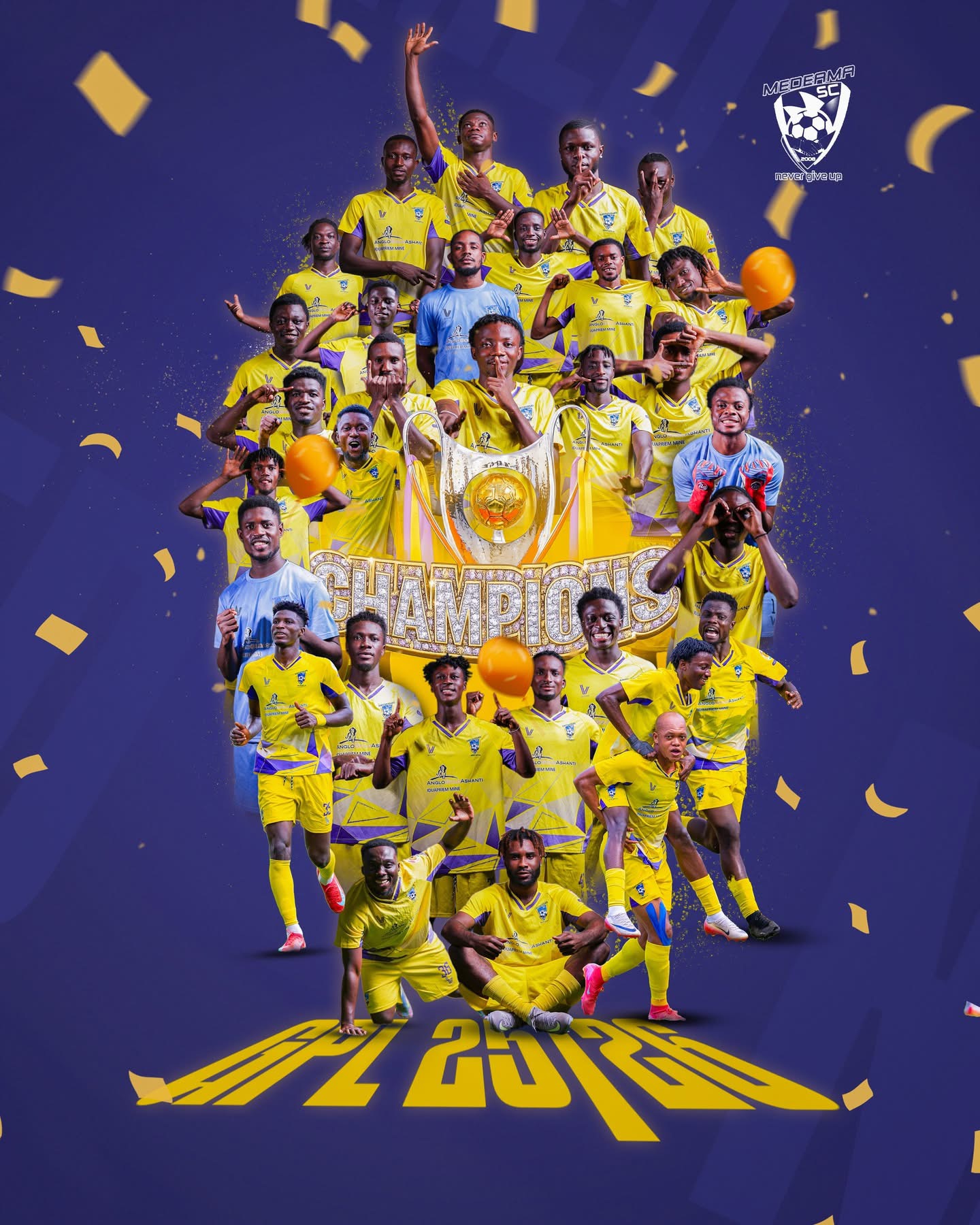 Medeama SC win title as relegation fight heads to final day