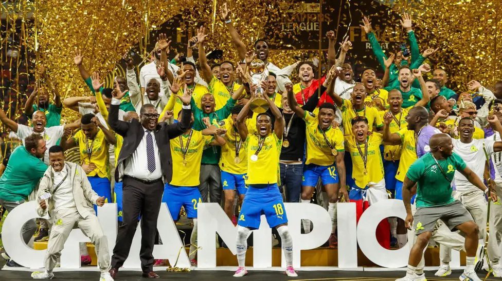Mamelodi Sundowns crowned African champions after beating AS FAR