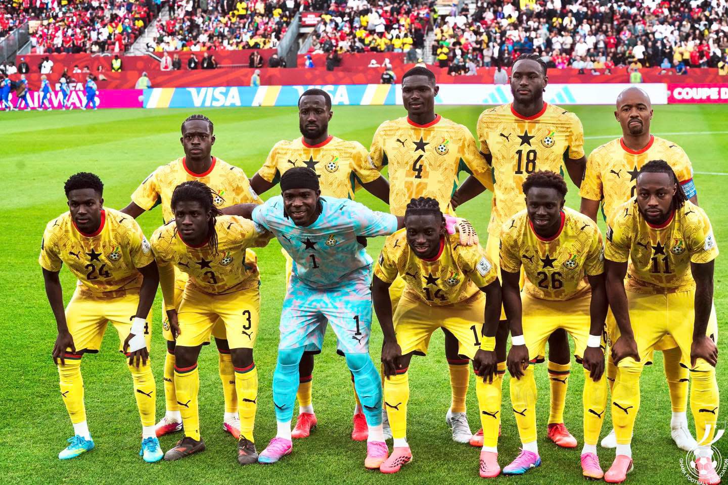 Ghana move up eight spots to 65th in FIFA rankings after beating Panama