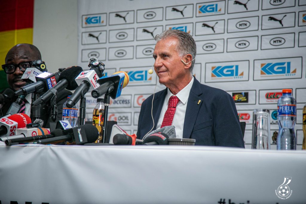 Queiroz sends message of hope to Ghaaians ahead of 2026 World Cup
