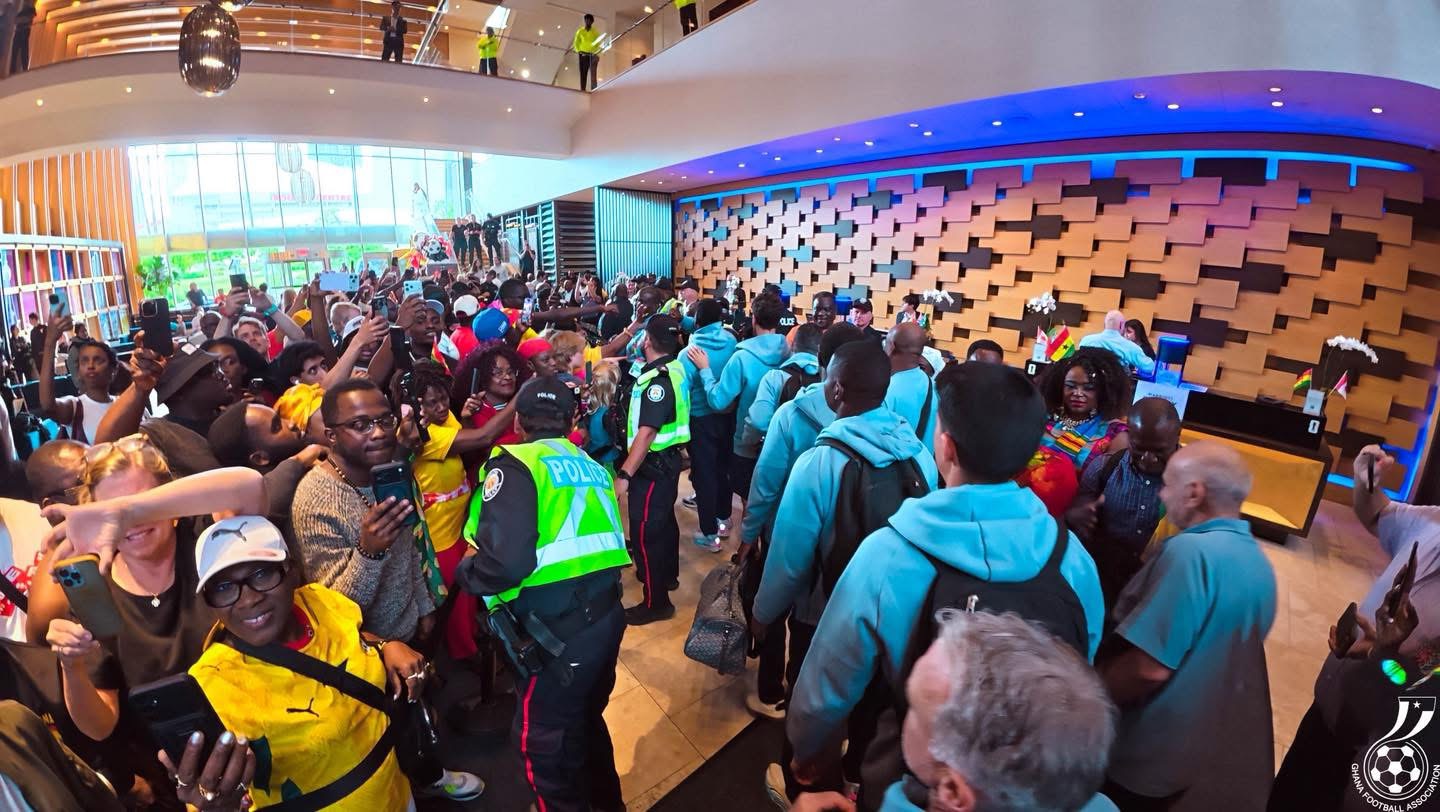 Black Stars arrive safely in Toronto ahead of Panama opener