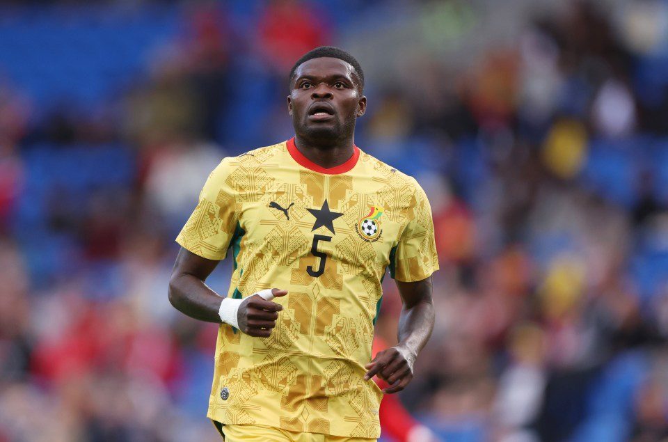 Partey reacts to Canada entry snub before England showdown